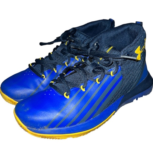 Under Armour Steph Curry 2.5 GS ‘Dub Nation Boy’s Basketball Sneakers - Picture 1 of 9